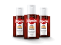 Alpecin Coffein DMG Wirkkomplex Shampoo im 3er-Bundle. Enthält Coffein und den DMG-Wirkkomplex zur Unterstützung gegen Haarverlust. Flaschen in einem modernen Design mit reflektierendem Effekt.