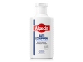 Alpecin Anti-Schuppen Shampoo-Konzentrat, weiße Flasche, befreit die Kopfhaut nachhaltig von Schuppen.