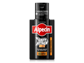 Flaschenabbildung des Grey Attack MAX mit dem Produktnamen, der Marke Alpecin.